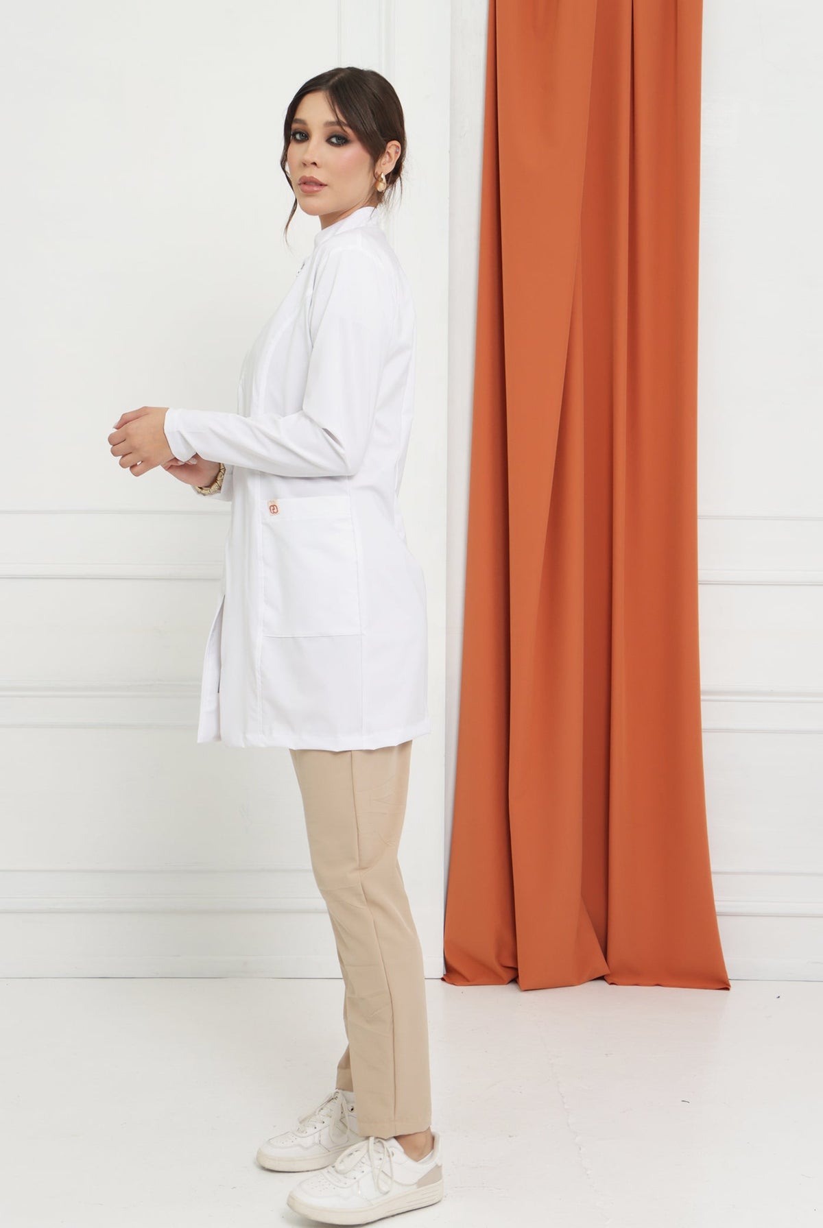 Women's White Lab Coat